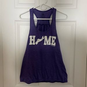 My HOME Apparel Nova Scotia Racerback Tank Top Size Medium EUC